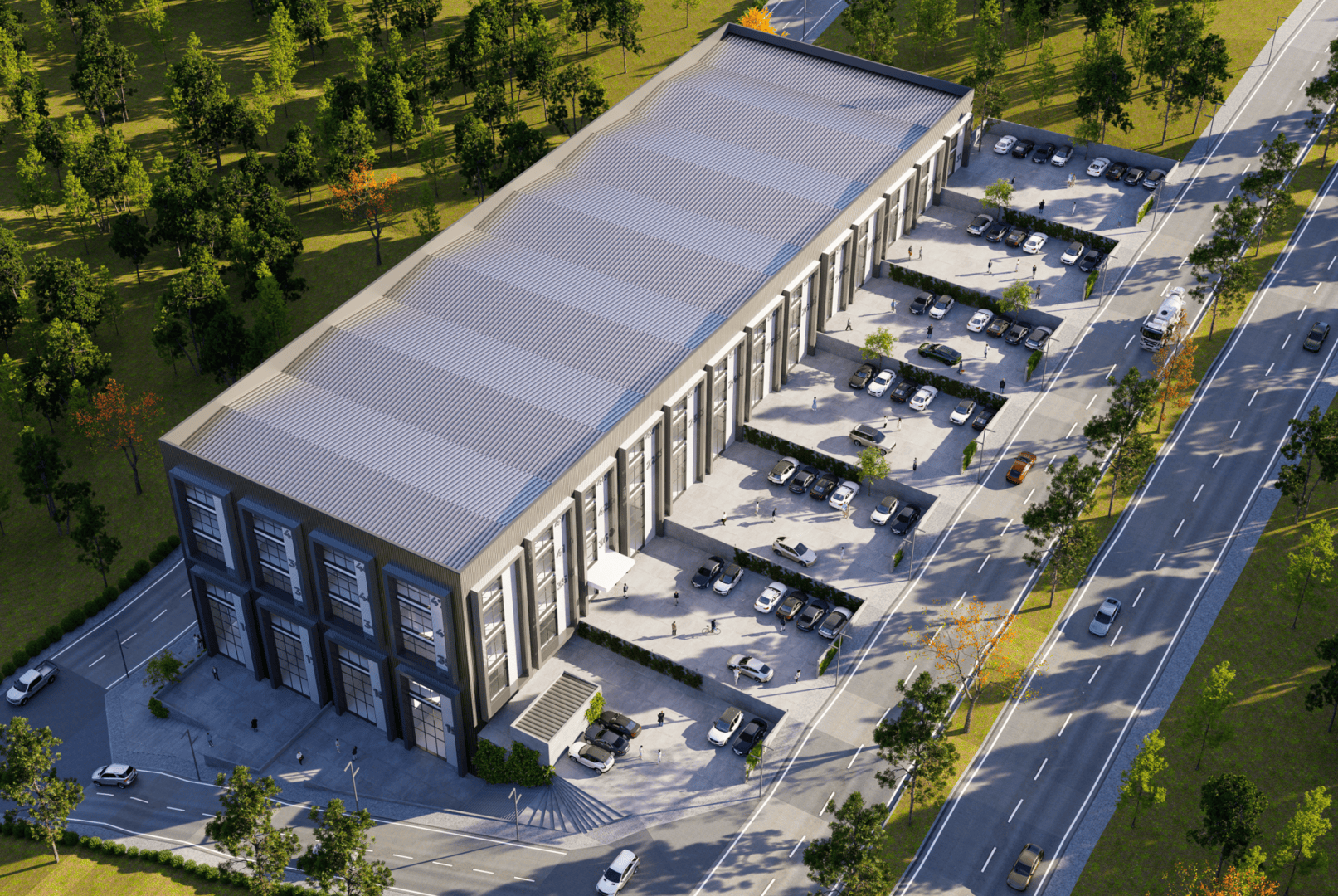 Eywin İnşaat - Endüstriyel Yapılar 1